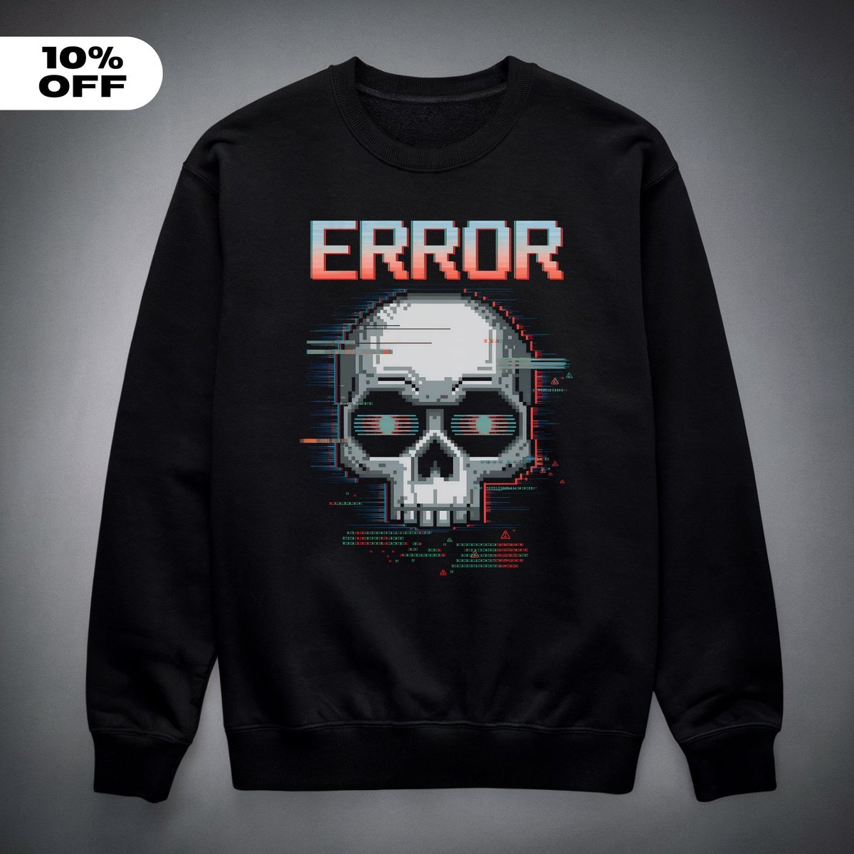 Nome do produto: Moletom - Caveira Error