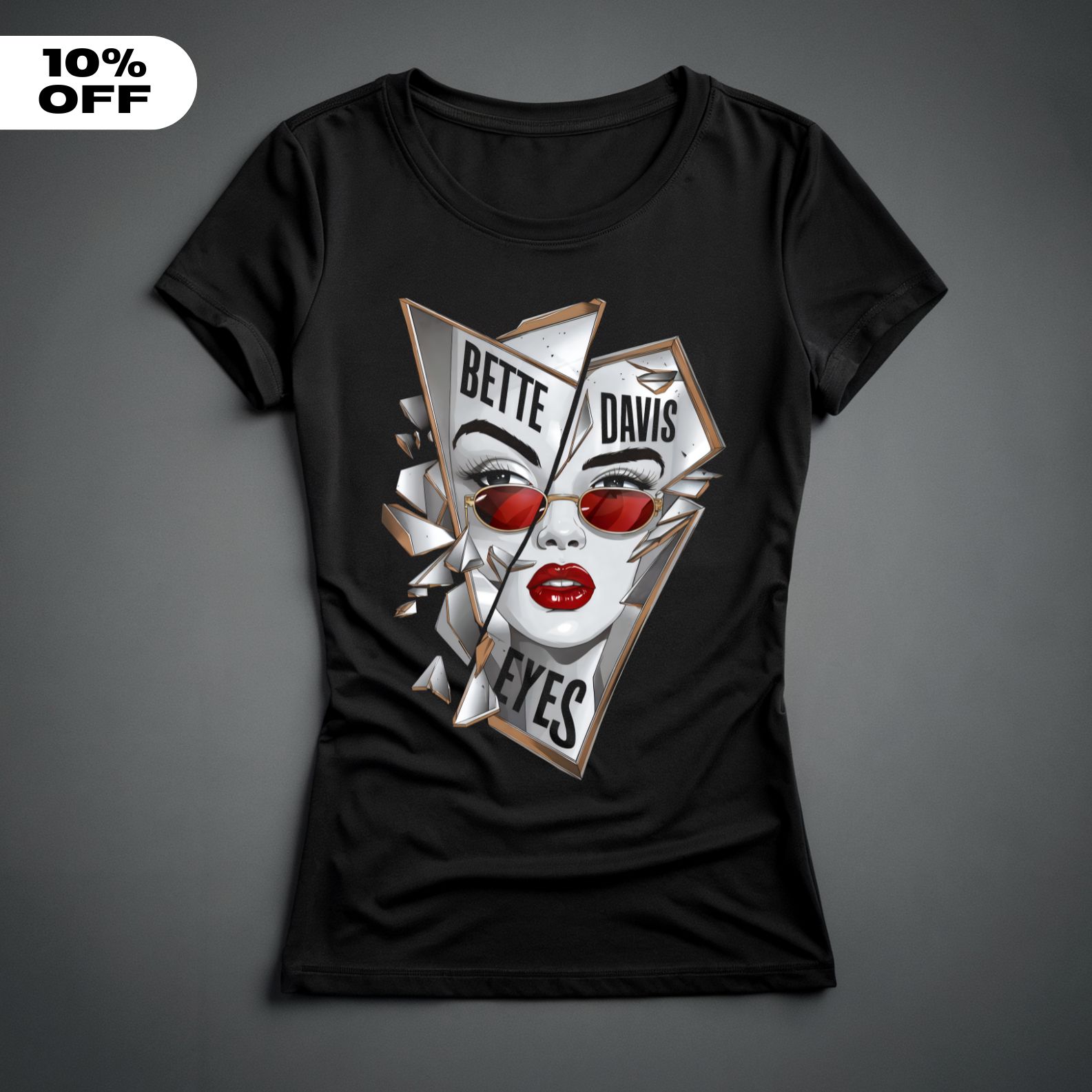 Camiseta Feminina - Bette Davis Eyes