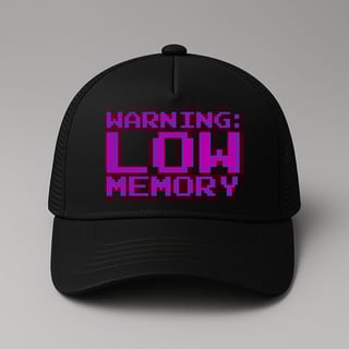 Nome do produto Boné - Low Memory