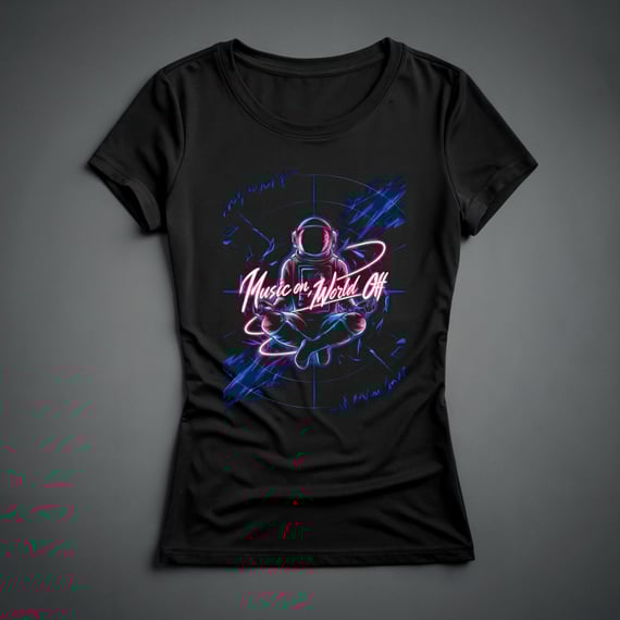 Camiseta Feminina - Music On