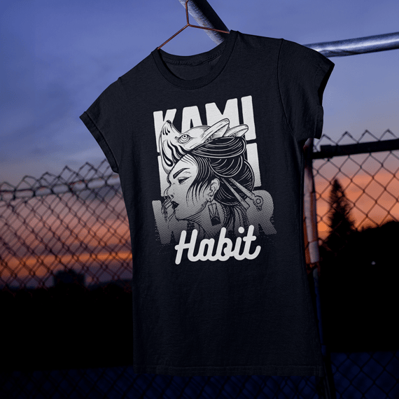 Geisha Kitsune Mask Habit - Baby Long