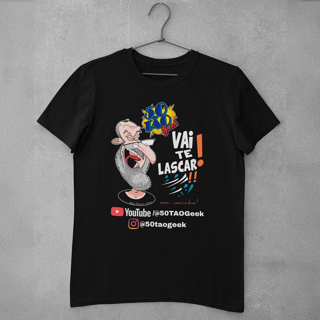 Nome do produto: Camiseta 50Tao Geek - Vai te Lascar V2 Plus Size 