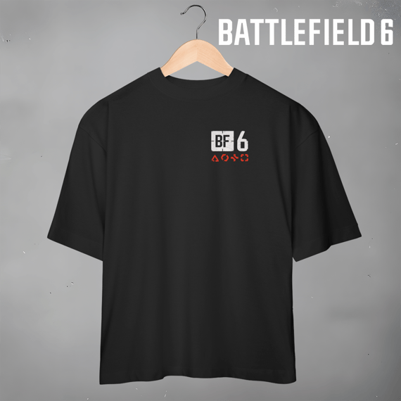 Camiseta Battlefield 6 Classes Black - Oversized
