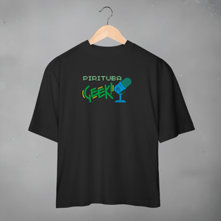 Camiseta Geek Pirituba Oficial Logo - Oversized