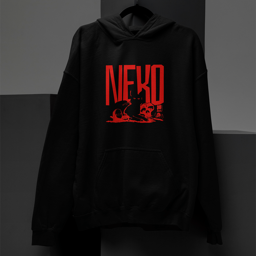 Nome do produto: Moletom Kuro Neko - Canguru