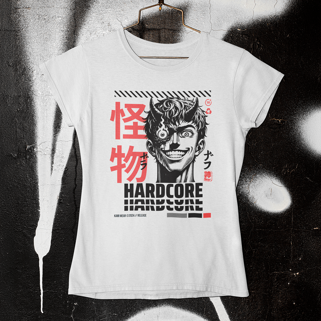 Nome do produto: Camiseta Monster Hardcore - Baby Long