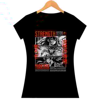Nome do produtoCamiseta Strength Kunoichi Power - Baby Long