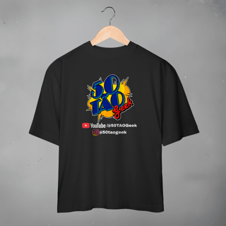 Camiseta 50Tao Geek - Siga a Franquia Oversized