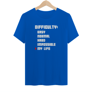 Nome do produtoDifficulty My Life - Escura
