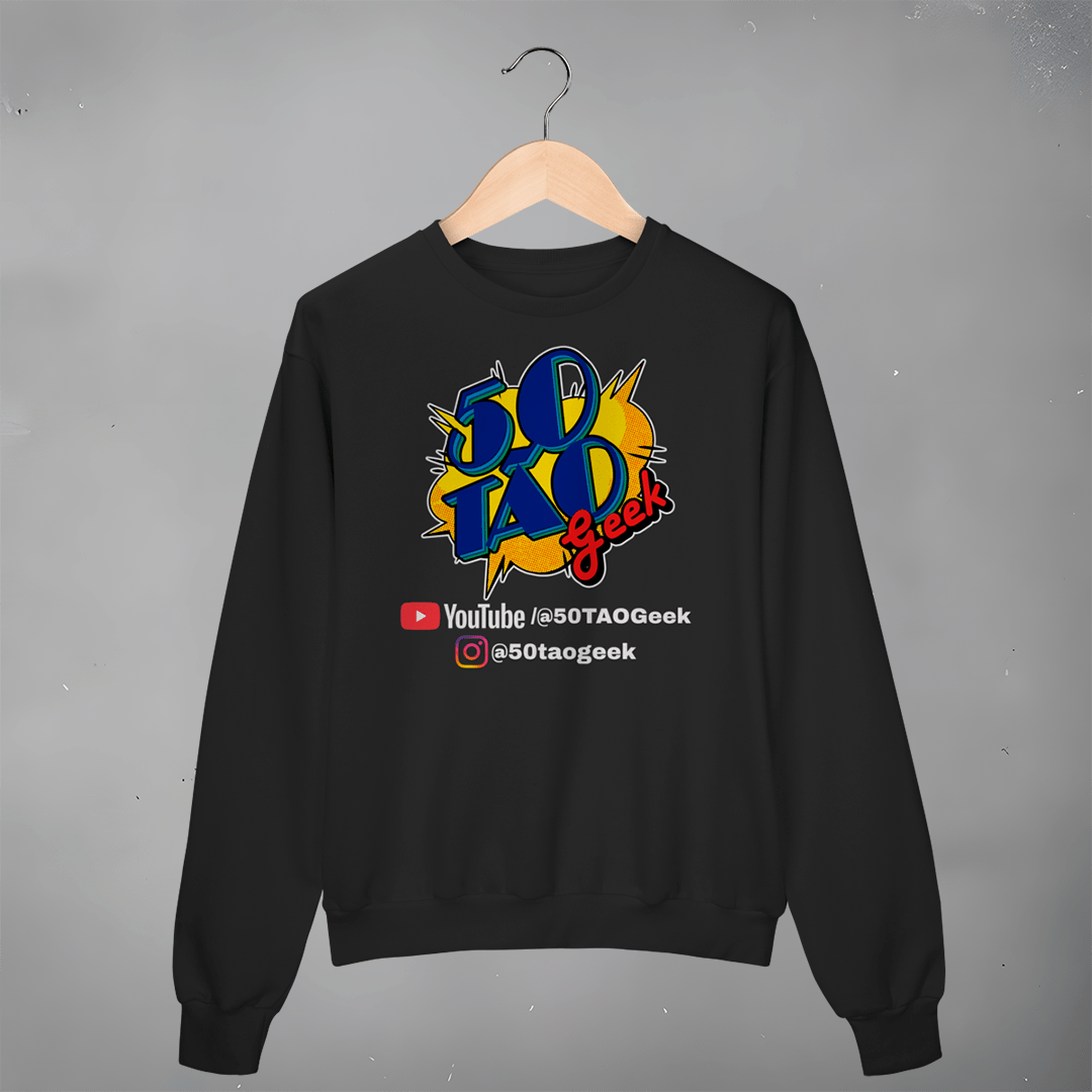 Nome do produto: Moletom 50Tao Geek - Siga a Franquia Sueter