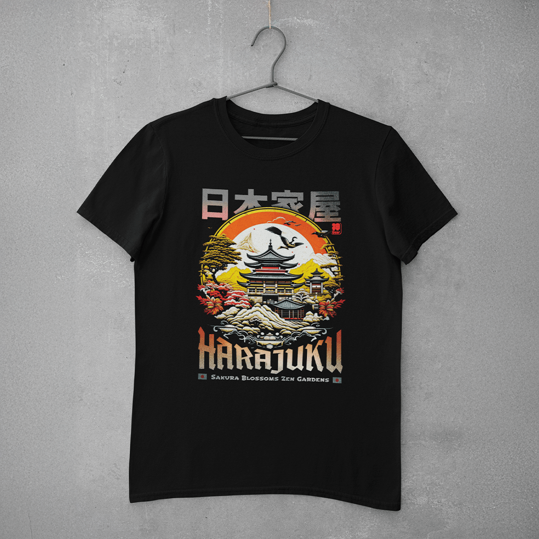 Nome do produto: Camiseta Harajuku Japanese House