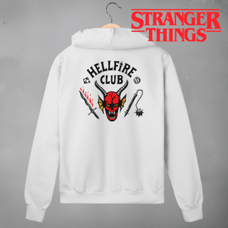 Nome do produtoMoletom Stranger Things Hellfire Club - zíper