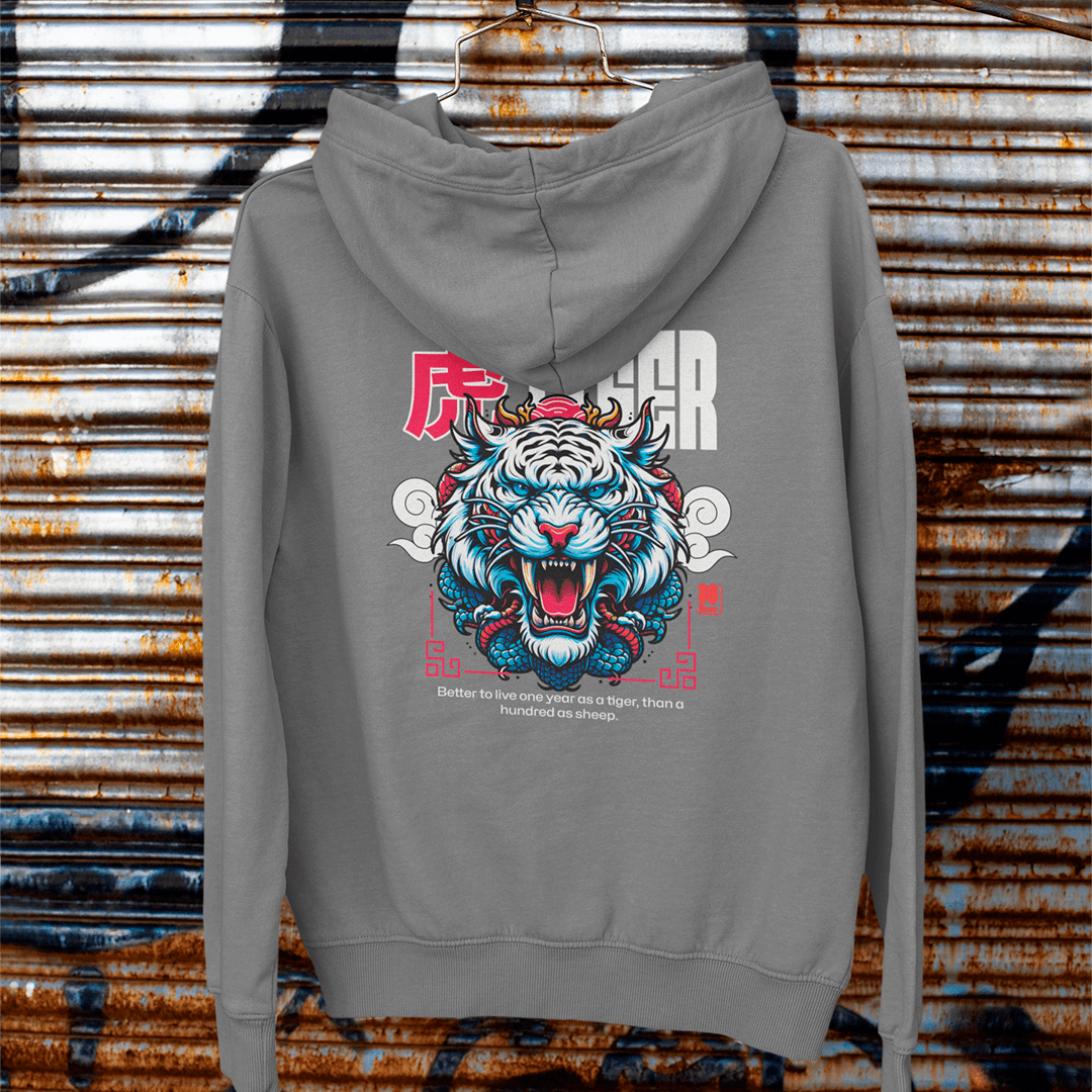 Nome do produto: Moletom Tiger or Sheep - Zíper