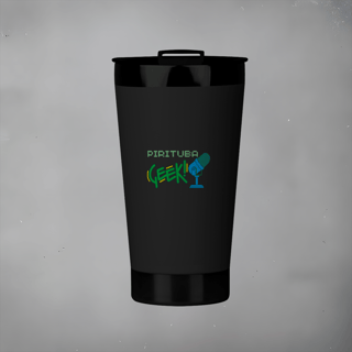 Copo Térmico Geek Pirituba Oficial Logo