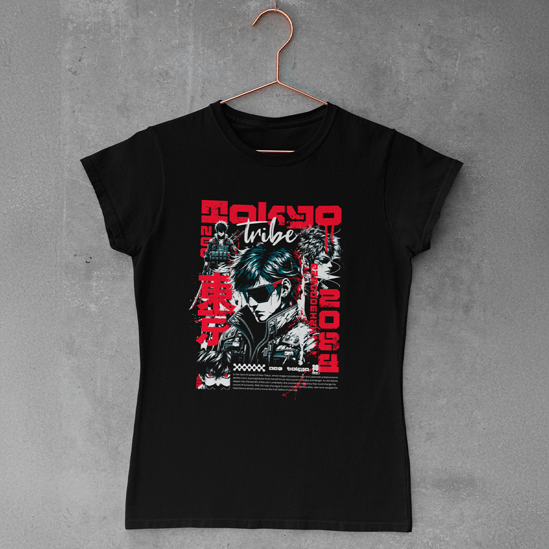 Nome do produto: Camiseta Neo Tokyo Tribe - Baby long