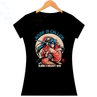 Nome do produtoCamiseta Anime is Calling - Baby Long