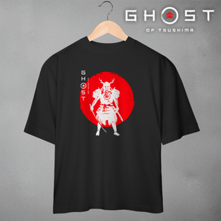 Camiseta Ghost of Tsushima Armadura do Clã Sakai Exclusiva (Black) - Oversized
