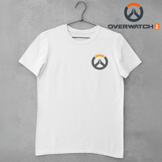 Nome do produtoOverwatch Clean Edition - Plus Size - Camiseta clara