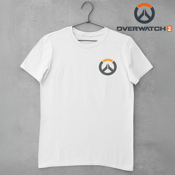 Overwatch Clean Edition - Plus Size - Camiseta clara