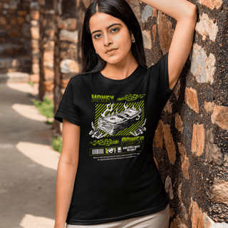 Nome do produtoCamiseta Money Power - Baby Long