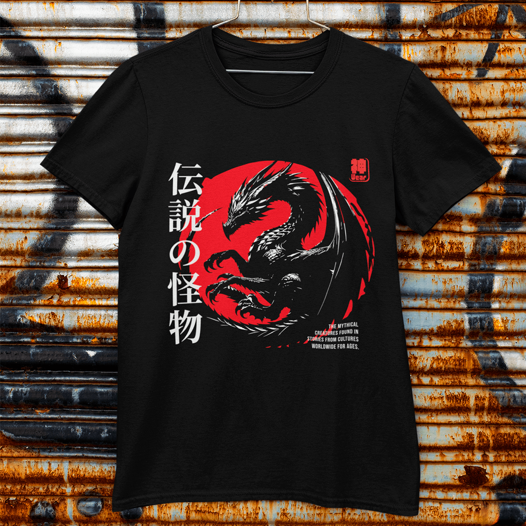 Nome do produto: Camiseta Dragon Black