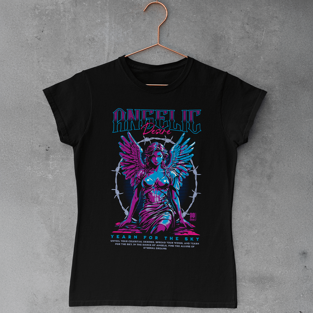 Nome do produto: Camiseta Angelic Desire - Baby Long