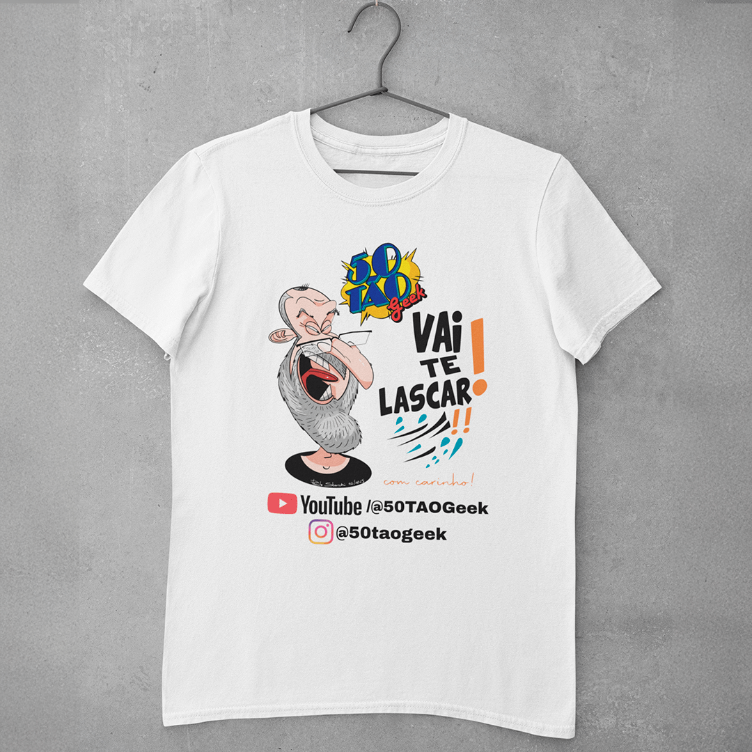 Nome do produto: Camiseta 50Tao Geek - Vai te Lascar V2 Plus Size (Clara)