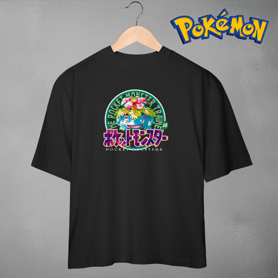 Camiseta Pokémon Green - Oversized