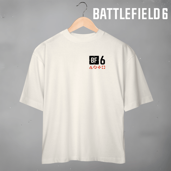 Camiseta Battlefield 6 Classes - Oversized