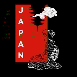 Nome do produtoCamiseta Japan Geisha