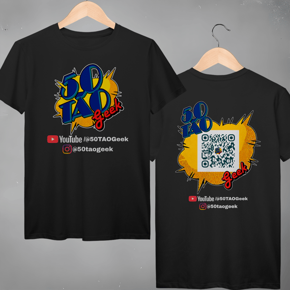 Camiseta 50Tao Geek Event Connect