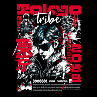 Nome do produtoCamiseta Neo Tokyo Tribe