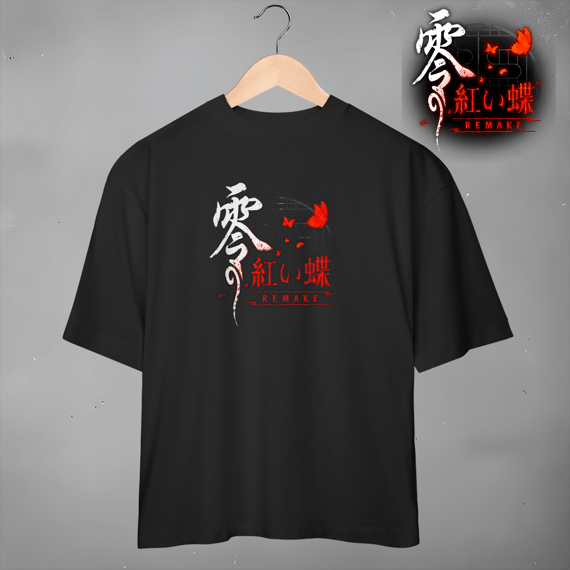 Camiseta Fatal Frame II Crimson Butterfly Remake 2026 - Oversized