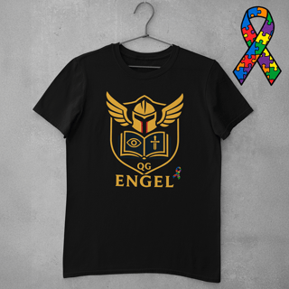 Camiseta QG Engel Official Shield - Plus Size