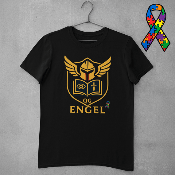 Camiseta QG Engel Official Shield - Plus Size