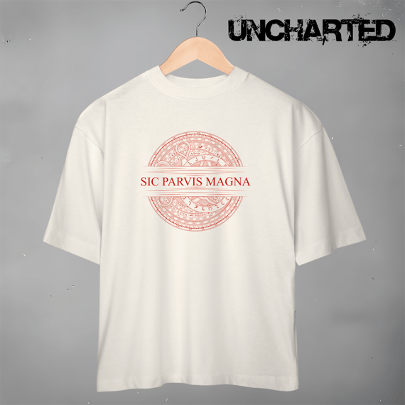 Camiseta Astrolábio de Drake – Uncharted Series - Oversized