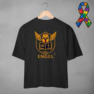 Camiseta QG Engel Official Shield - Oversized