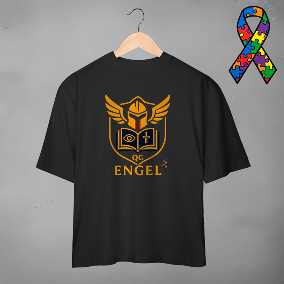 Camiseta QG Engel Official Shield - Oversized