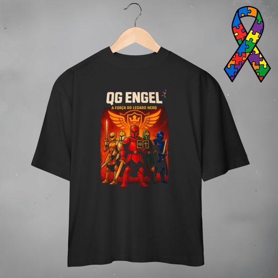 Camiseta QG Engel Medieval Rangers - Oversized