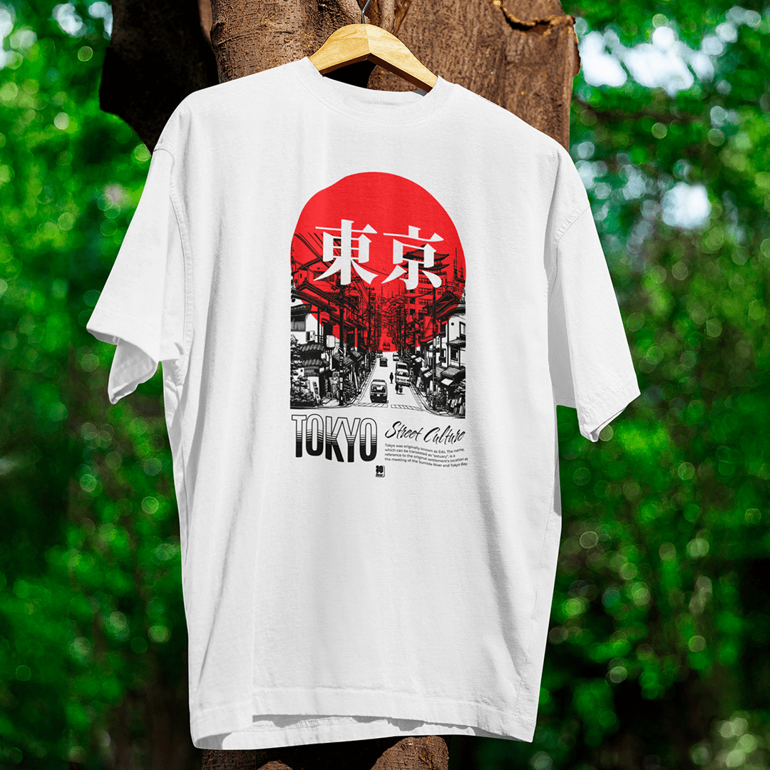 Nome do produto: Camiseta Tokyo - Oversized