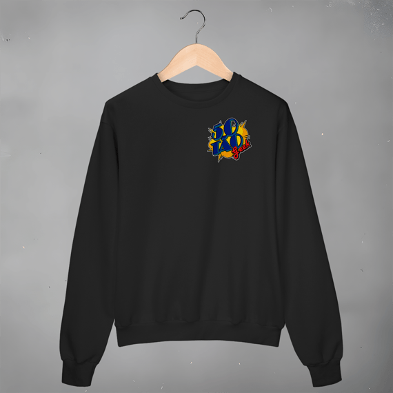 Moletom 50Tao Geek Comic Logo - Sueter