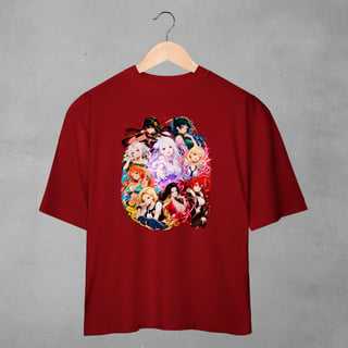 Camiseta Waifus 2 - Bate Papo com a Cintia - Oversized
