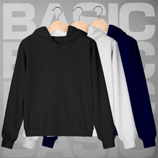 Linha Basic – Moletom Zíper Prime