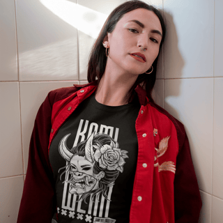 Nome do produtoCamiseta Geisha Oni Mask - Baby Long