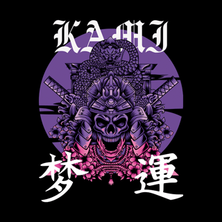 Nome do produtoCamiseta Samurai Skull