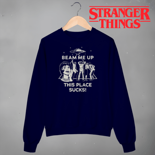 Moletom Stranger Things Beam Me Up