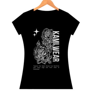 Nome do produtoCamiseta Kami Roses - Baby Long