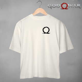 Nome do produto Camiseta God of War - Pocket Black Oversized