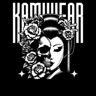 Nome do produtoCamiseta Geisha Skull