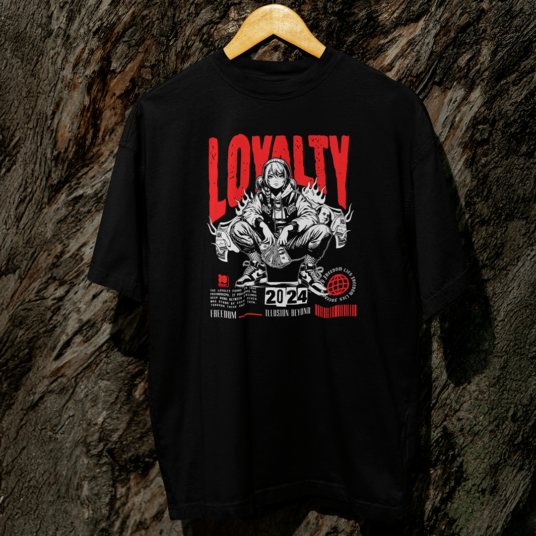 Nome do produto: Camiseta Loyalty - Oversized